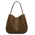 thumbnail image 1 of Bolso Con Asa Superior Tipo Cartera Suave Hombro Retro Versátil para Mujer, 1 of 9