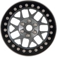 thumbnail image 6 of RCLIONS 4pcs Aluminum Alloy 2.2inch Beadlock Wheels Rims for Axial Wraith SCX10 TRX4 1/10th RC Rock Crawler Car (Titanium), 6 of 7