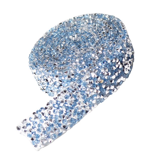 1 rollo de cinta de diamantes de imitación de cristal autoadhesiva aplicador de cinta adhesiva creativa para envolver regalos decoración de teléfono de coche FLhrweasw Nuevo