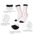 thumbnail image 3 of Fuzoiu Easter bunny footprint Print Kids Socks For Boys Girls,Grip Crew Socks with Non Slip,Lightweight Stretch Crew Socks,Toddlers Crew Boot Socks, 3 of 5
