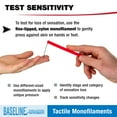 thumbnail image 3 of Baseline Tactile Monofilament Sensory Perception Evaluation Tool, Clinical Level Screening Test for Hands, Feet, (5.07, 10.0 Gram), 3 of 5