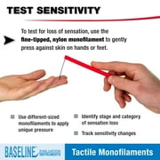 Baseline Tactile Monofilament Evaluator Complete Set, 20 pc