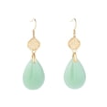 thumbnail image 2 of Minnieouse Amplias aplicaciones con pendientes de jade con forma de gota de agua de plata de ley con dije vintage, delicados y únicos Ropa, zapatos y accesorios Miscelánea, 2 of 6