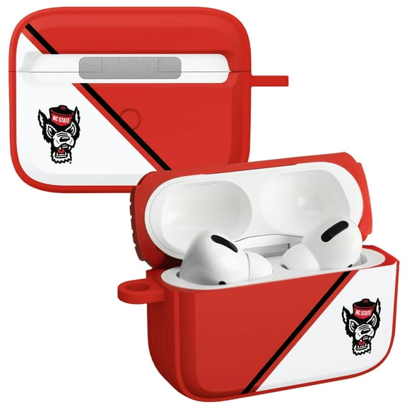 North Carolina State Wolfpack Champion Series HDX Case Cover Compatible with Apple AirPods Pro 1 & 2 by Affinity Bands