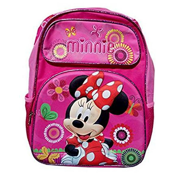 Backpack - Disney - Minnie Mouse - Pink 3D Pop-Up New 142636-2