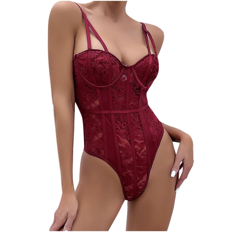 sexy lingerie jumpsuit Sexy Christmas Lingerie & Nightwear – Lingerie Seduction main image 1