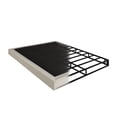 thumbnail image 5 of Home Design Walpi Queen 5" Metal Box Spring Bed Foundation, Heavy-Duty Steel Support, Warm Gray/Black, 5 of 8