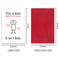 thumbnail image 2 of Tarjeta de cumpleaños RollupJoy con chiste de Bob, 20 x 13 cm, 2 of 6
