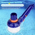 thumbnail image 3 of Corner Cleaning Brush Pool Corner Brush Pool Cleaning Brush Spa Cleaning Brushes, Brush for Cleaning and Vacuuming the Bottom of the Pool, 3 of 4