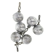 (2 pack) Eagle Claw Lazer Lead Round Drop Shot Weight, 1/4 oz