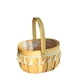 thumbnail image 1 of Entrega en almacén más columna de burbujas y entrega de algodón de burbujas (cesta de astillas de madera ovalada con borlas de tamaño pequeño) canasta de flores tejida decorativa tejido de paja, 1 of 7