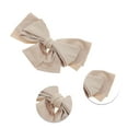 thumbnail image 3 of Unique Bargains 1 Pc Large Bow Ribbon French Barrette Hair Clips Hairdo Clip Khaki, 3 of 5