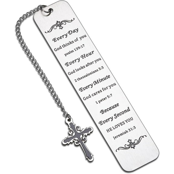 Easter Basket for Teen Girls Baptism Gifts Religious Bookmarks for Women Catholic Gifts for Teens Teenagers Girls Boys Christian Bible Verse Confirmation Gifts First Communion Gifts for Kids Easter