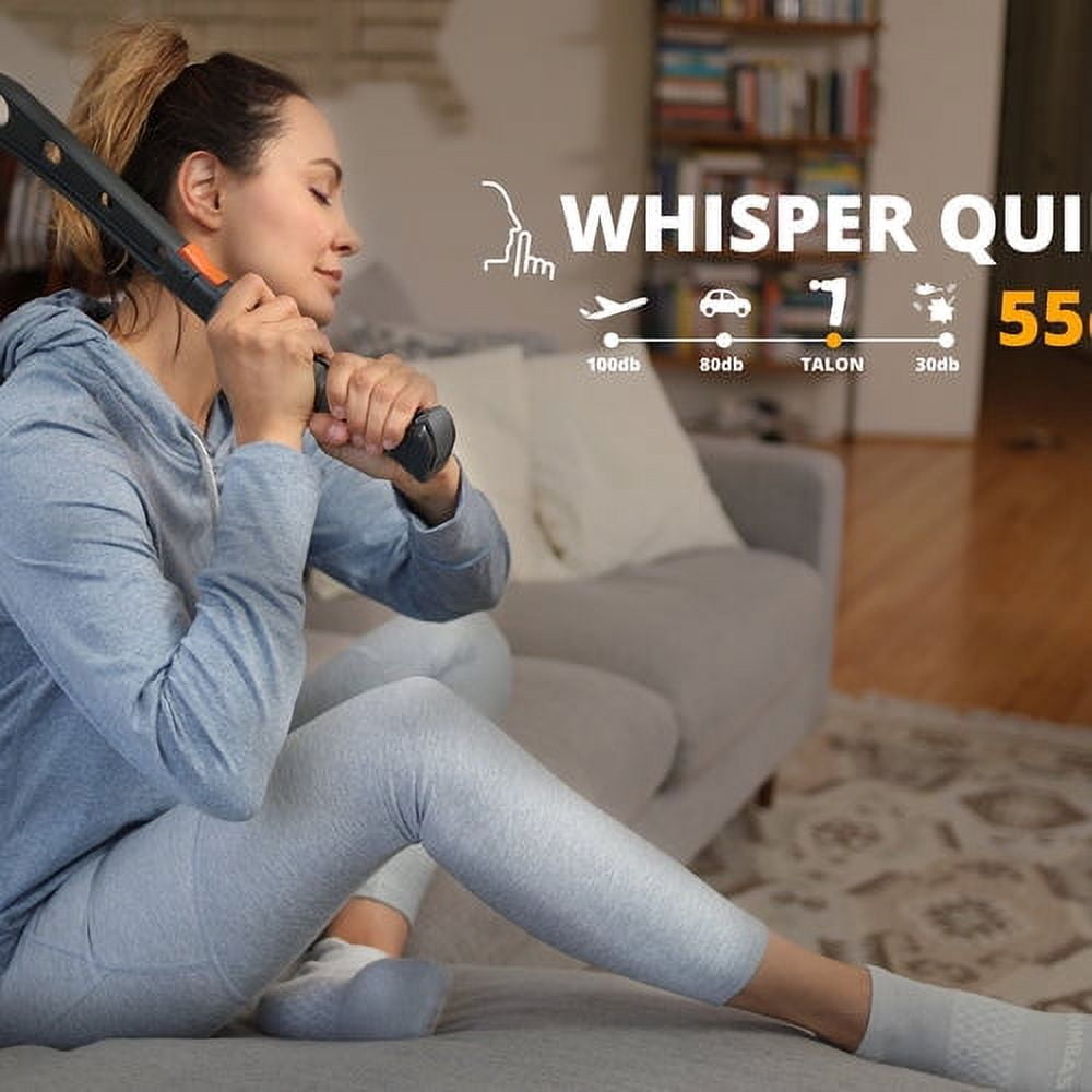 Brazyn TALON Massage System - Full-Body Electric Percussion Massage Gun / Massage Cane System for Neck and Back Pain Relief