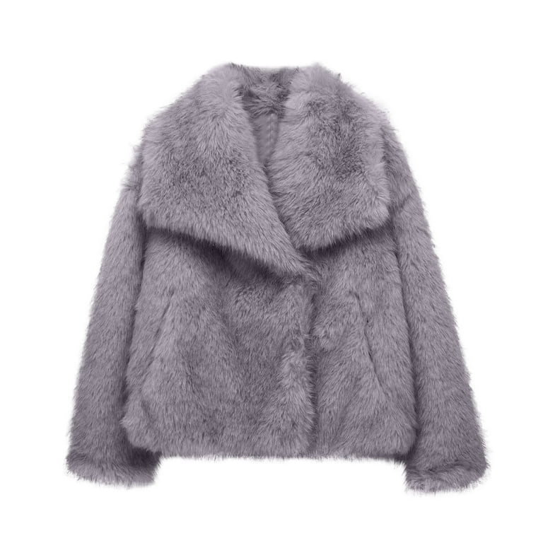 Acka no collar fur coat アウター ファーコート Acka no collar fur coat アウター ファーコート CLANE - ノー