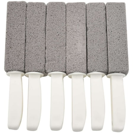 

Pumice Stone with Handle for Toilet Cleaning Ring Remover 6 Pack
