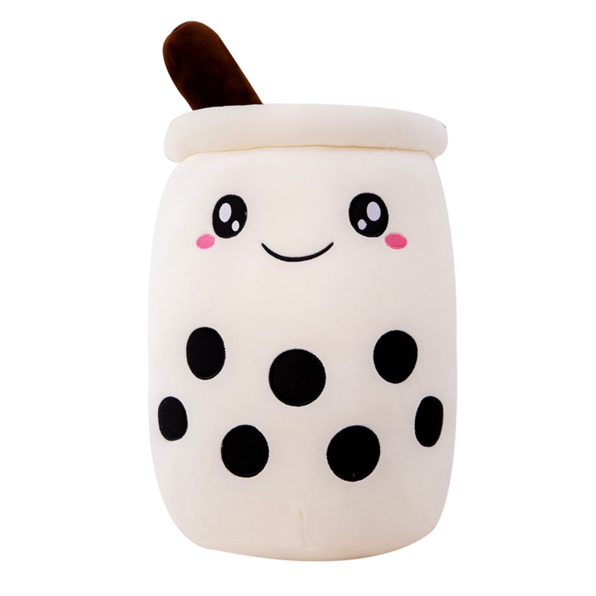 SARZI Boba Plush Toys Shiny Eyes Bubble Milk Tea Cup Doll Mascot Toys ...