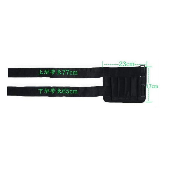 Myenne 1 Pair Of Ankle Weight Holder Bag Weighted Ankle Weight Cover Walking Weights Sleeve Empty Sandbag Ankle Weights Sleeve Adjustable Leg Weights Holder