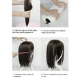 thumbnail image 4 of Straight Bob Bangs , Easy Grooming  Looking Black Bob  Lightweight  for Female for Daily, 4 of 8