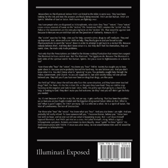 Illuminati Exposed: Scizophrenia, (Paperback)