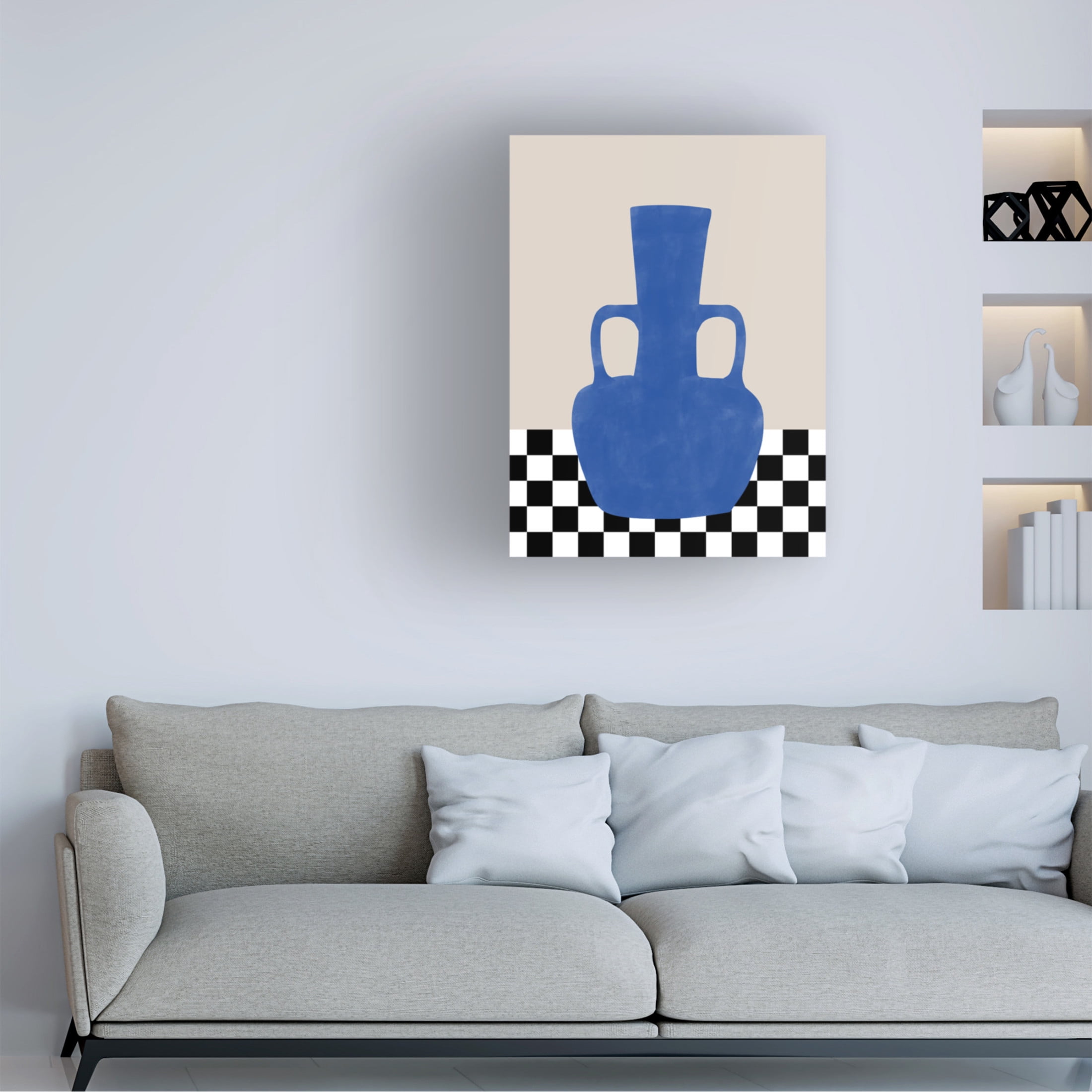 Trademark Fine Art Elena Ristova Indigo35 Canvas Wall Art
