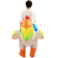 thumbnail image 4 of Disfraz inflable de gallo colorido para fiesta de Halloween, divertidos accesorios para el escenario del Día del Niño, 4 of 4