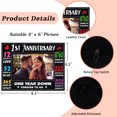 thumbnail image 7 of WaaHome 1st Year Anniversary Picture Frame Gifts for Her Him Couple One Year Anniversary Photo Frame First Anniversary Gifts for Boyfriend Girlfriends Husband Wife, 7 of 7