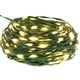 thumbnail image 3 of Luces navideñas para exteriores, guirnaldas para Año Nuevo, 50 m, 100 m, luces LED impermeables de 24 V, línea verde, luces de hadas para decoración de bodas y jardines, 3 of 5