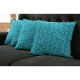 thumbnail image 2 of Ambesonne Anchor Throw Pillow Cover 4 Pack, Cruise Sail Travel Theme, 24", White Deep Sky Blue, 2 of 6