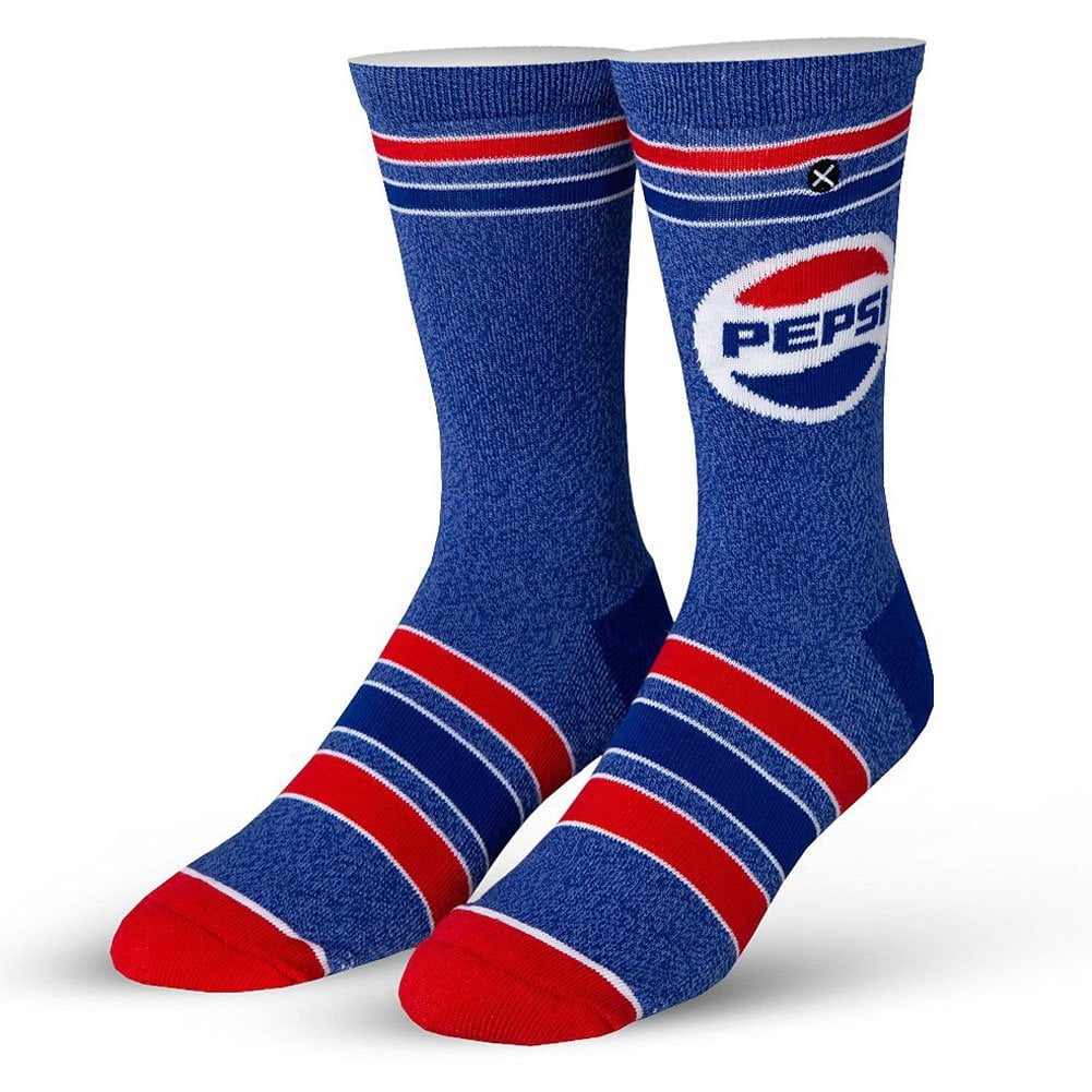 Pepsi Heather Knit Socks, 6-13