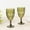 Dusty Sage Green, variant on Efavormart 12 Pack Diamond Cut Vintage Plastic Wine Goblets – Dusty Blue 11oz Embossed Reusable Drink & Cocktail Glasses
