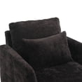 thumbnail image 4 of Black Chenille Color / Elegant Accent Chair for Interior, 4 of 6