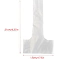thumbnail image 2 of 200 Pack Drinking Bags with Handle Disposable T-Shaped Drink Carrier Bag Single Cup Holder Grip Carrier for Delivery Beverage Packing Carry To Go Coffee Bar Milk Tea Juice Shop Supplies, 2 of 6
