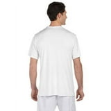Hanes Sport Maglietta Performance Donna Manica Corta Cool Dri - Azzurro Chiaro, XX-Large, UPF 50+ - 3