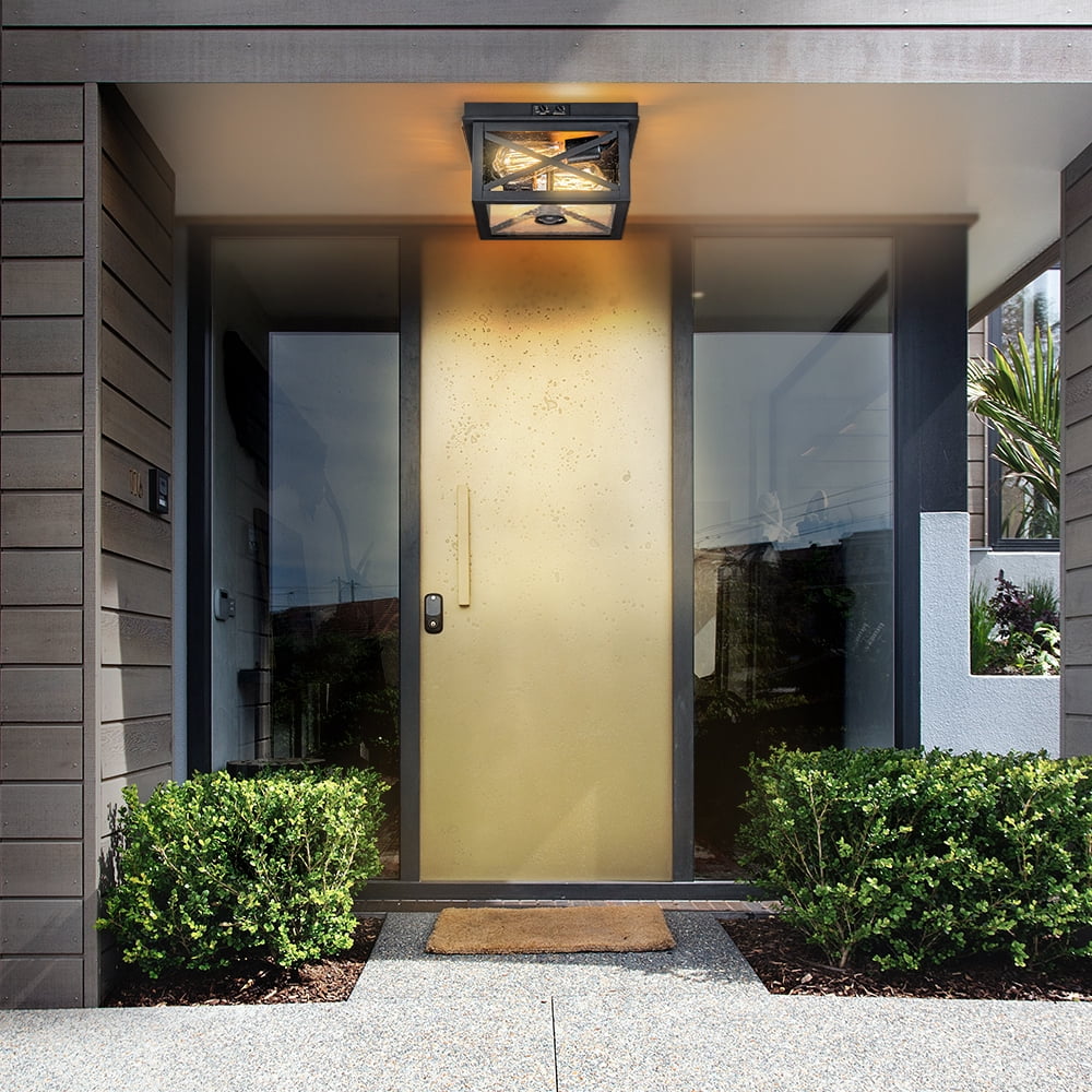 Outdoor Ceiling Light with Motion Sensor