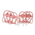 thumbnail image 2 of Estantes de Almacenamiento funcional multifuncional para sombreros, toallas, bufandas, organizador colgante para puerta (rojo), 6 uds., 2 of 8
