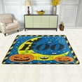 thumbnail image 2 of Dreamtimes Pumpkin Bat Spider Non-Slip Area Rug 72"x48", Happy Halloween Boo Soft Non Slip Washable Floor Mats for Indoor Front Porch,Living Room, Bedroom,Kitchen, 2 of 7