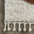 thumbnail image 5 of nuLOOM Kali Shaggy Diamond Tassel Area Rug, 6', Rust, 5 of 9
