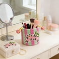 thumbnail image 4 of Tauxra Cotton Rope Storage Basket 7.9 Inch Cute Knit Bin for Snacks Toys Desk Entryway Small Space Organizer Pink Green, 4 of 6