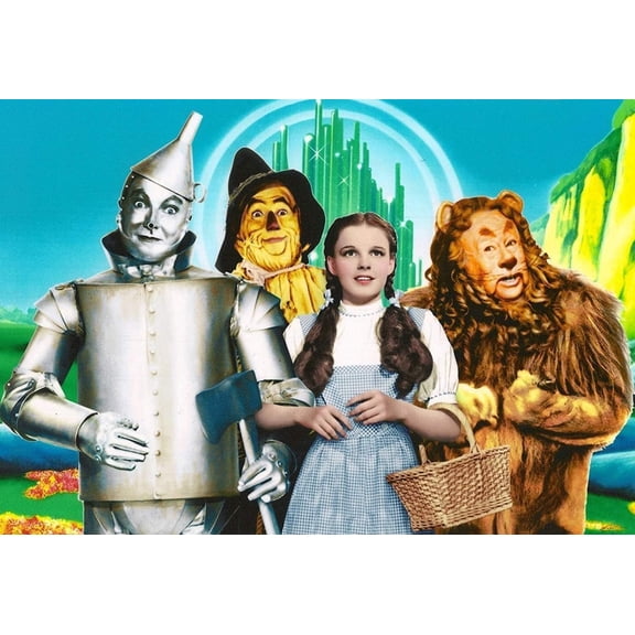 Diamond Painting Kits for Adults Cartoon Beginners Round Full Drill 5D DIY Diamond Art Kits The Wizard of Oz Picture Art for Home Wall Decor Gift 12x16 inch