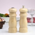 thumbnail image 2 of Chef Specialties 6200 6 in. Elegance Pepper Mill Salt Shaker Set, 2 of 5