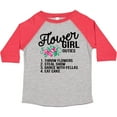 thumbnail image 3 of Inktastic Flower Girl Wedding Duties Girls Toddler T-Shirt, 3 of 5