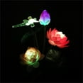 thumbnail image 2 of Hxoliqit Solar PowerLotus Flower Light Outdoor Garden Yard Lawn Landscape Lamp Led Grow Lights Led Lights Led Work Light, 2 of 2