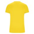 thumbnail image 5 of Women's Short Sleeve Solid Color Crewneck Casual Pullover T-Shirt Tops Blouses Tees Soft Lightweight Breathable Daily Wear Work Office Loungewear Versatile Layering | CSEONE,Yellow L, 5 of 9