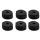 thumbnail image 1 of 6 piezas de tuercas de liberación rápida para tambor, piezas de kit de batería, reemplazo de hebilla de fijación profesional, tuerca de instalación, Negro, 1 of 8