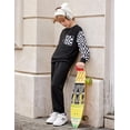 thumbnail image 6 of Arshiner Boys Fashion Big Kids Clothes Cool Soft Crewneck Sweatshirt and Sweat Pants Boy Fall Outfits, 6 of 6