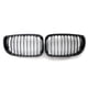 thumbnail image 1 of Reemplazo de rejillas de una sola línea de riñón negro brillante para BMW 1, 1 of 8