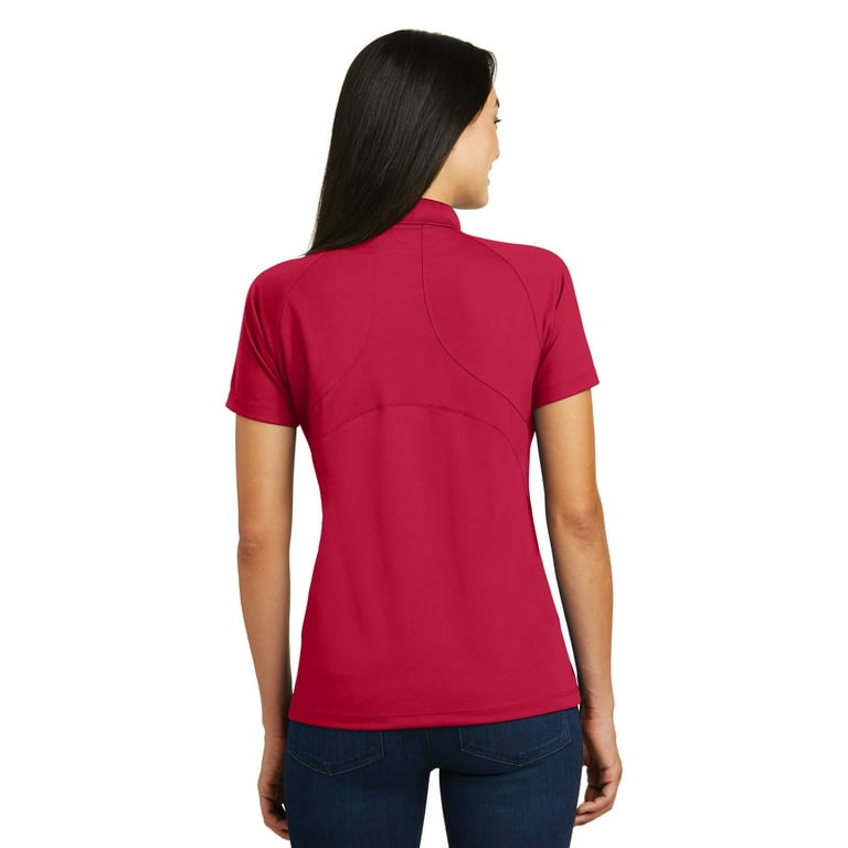 Sport Tek L474 Ladies Dri Mesh Pro Polo Shirt Walmart