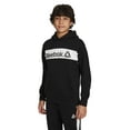 thumbnail image 3 of Reebok Boy's Colorblock Fleece Hoodie, Sizes 4-18, 3 of 8