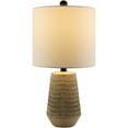 thumbnail image 3 of Livabliss Leipzig Rustic Accent Table Lamp, 20-inch, Black with White Shade, 3 of 5